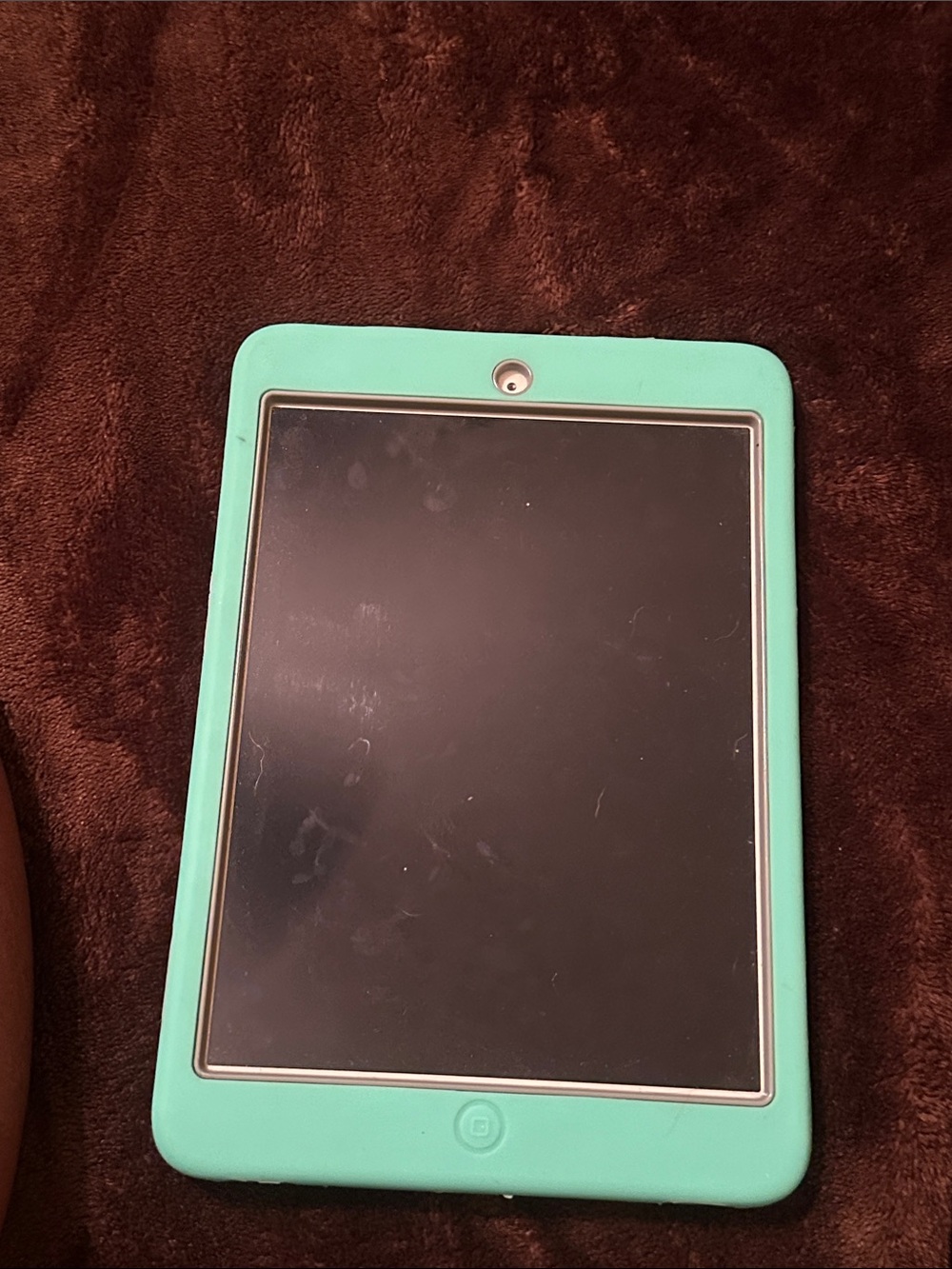 Ipad Mini 2 with Teal Protective Case